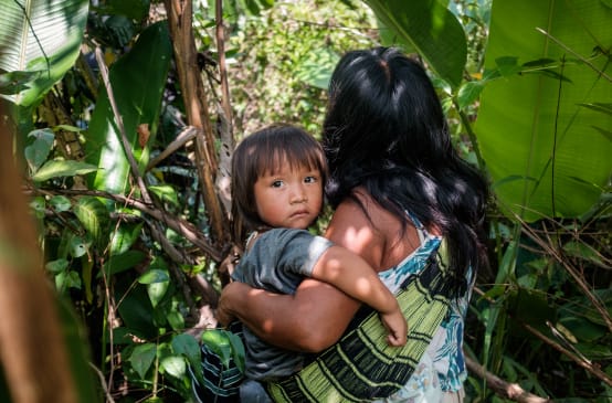 Indigènes du peuple Ka’apor en Amazonie