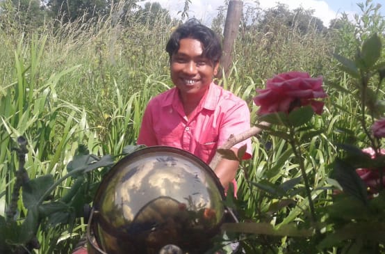 Portrait de Kyaw Min Htut, défenseur de l’environnement et des droits humains en Birmanie