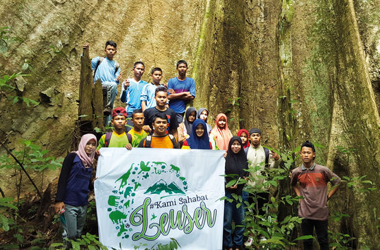 Résistance des amis du Leuder dans le parc national du Gundung Leuser