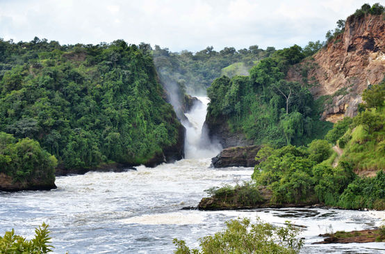Les chutes de Murchison en Ouganda