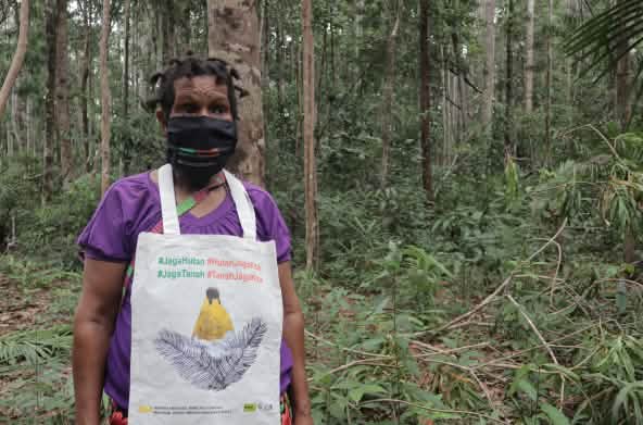 Manifestation indigène en Papouasie : Protéger la forêt , c’est protéger les indigènes