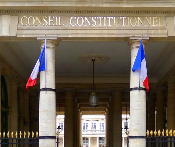 Gebäude Conseil Constitutionnel Paris