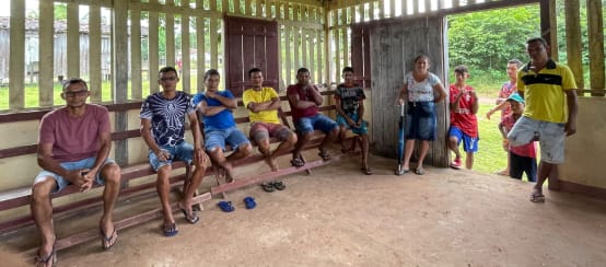 Réunion d’habitants à Vila Gonçalves