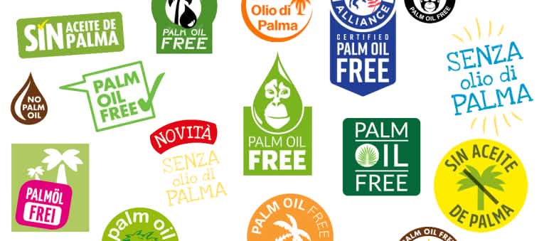 Collage Logos "Sans huile de palme"