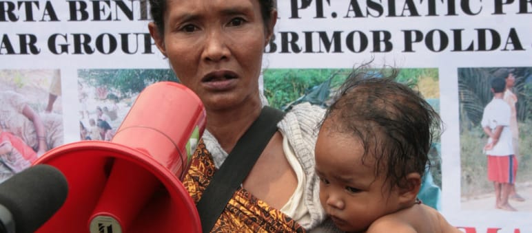 Ida et Agung sont en Europe avec 6 autres activistes indonésiens.