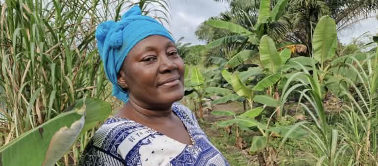 Ignanga Mbadinga Béatrice, présidente de la forêt communautaire de Ndendé, Gabon Ignanga Mbadinga Béatrice, présidente de la forêt communautaire de Ndendé, Gabon