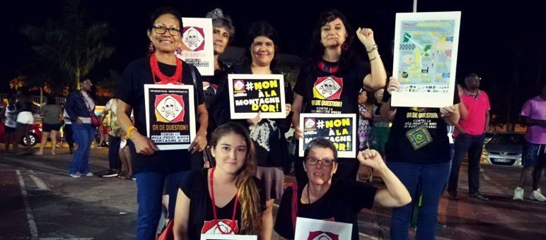 Demo Collectif Or de question Guyane