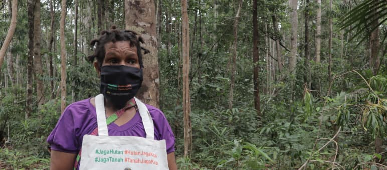 Manifestation indigène en Papouasie : Protéger la forêt , c’est protéger les indigènes