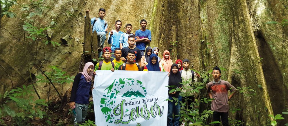 Résistance des amis du Leuder dans le parc national du Gundung Leuser