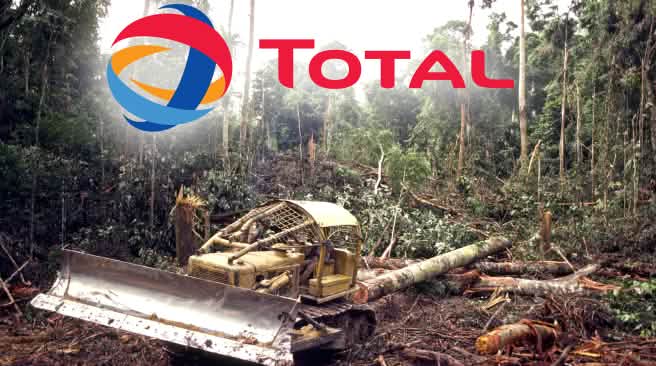 Les biocarburants à base d’huile de palme conduisent à la déforestation tropicale La bioraffinerie de Total à La Mède, en fabricant des biocarburants à base d’huile de palme, exacerbera la déforestation tropicale