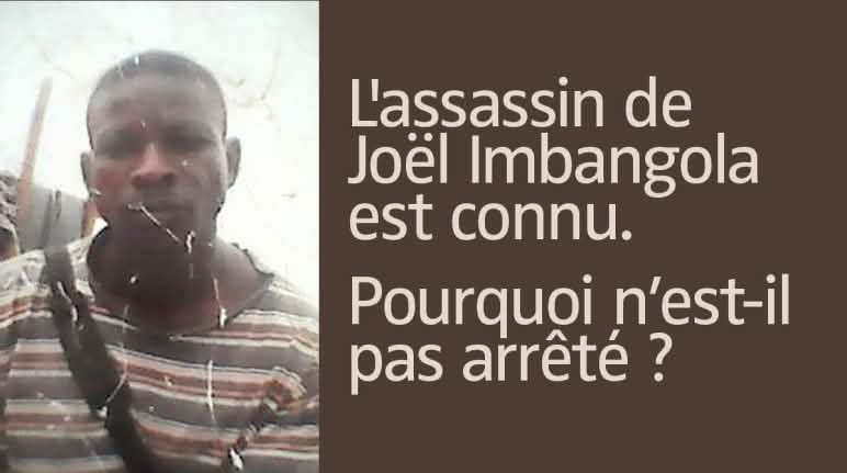 Le corps de Joël Imbangola Lunea a été retrouvé le 24 juillet. Il portait des traces de fracture à la tête et au bras causées par les coups de pagaie L'activiste Joël Imbangola Lunea de l'organisation RIAO-RDC, assassiné en RDC)