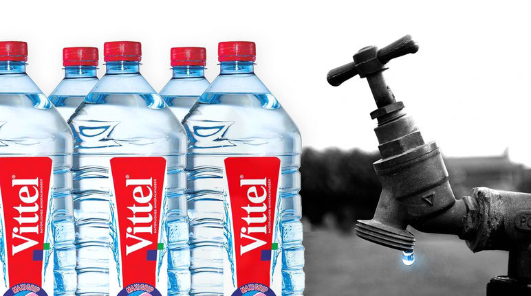 Les ressources en eau de Vittel menacées par Nestlé