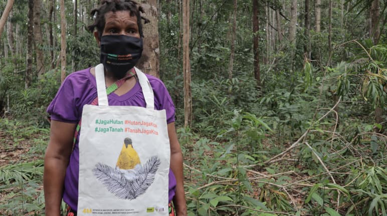 Manifestation indigène en Papouasie : Protéger la forêt , c’est protéger les indigènes
