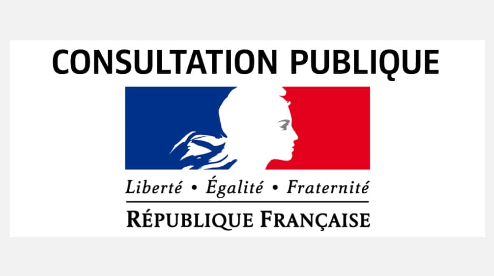 Consultation publique République Française