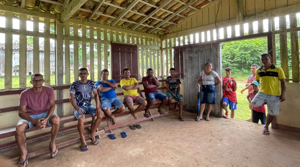 Réunion d’habitants à Vila Gonçalves