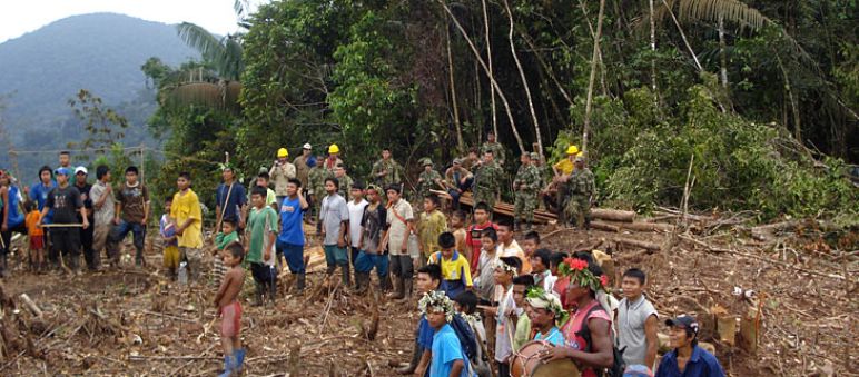 Les Embera sont si étroitement liés à leur terre qu’ils utilisent le seul et même mot « Egoró » pour dire « terre » et « vie des Embera »