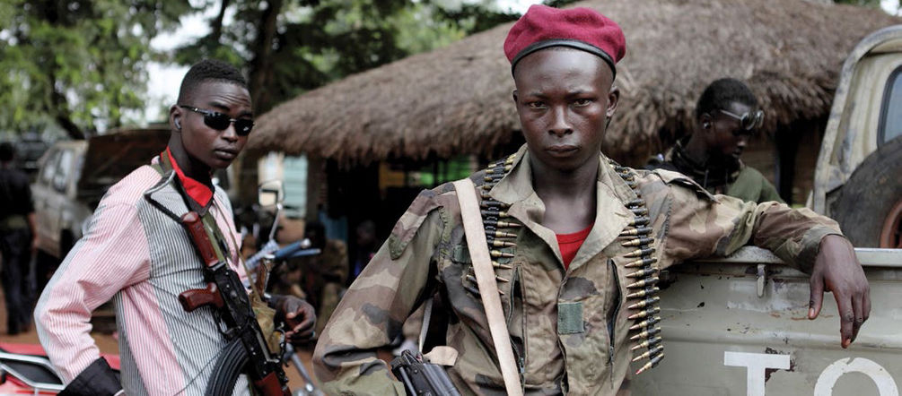 Soldats en République Centrafricaine